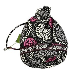Vera Bradley Ditty Bag in the Canterbury Magenta Pattern.